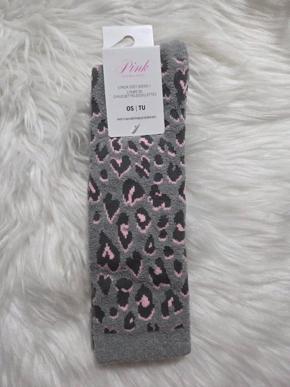 PINK Victoria's Secret Cozy Crew Socks